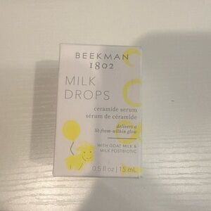 Beekman 1802 Milk Drops Ceramide Serum with Yellow Accents